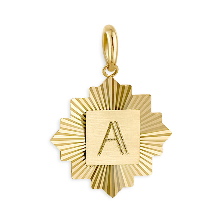 All-in Initial Pendant