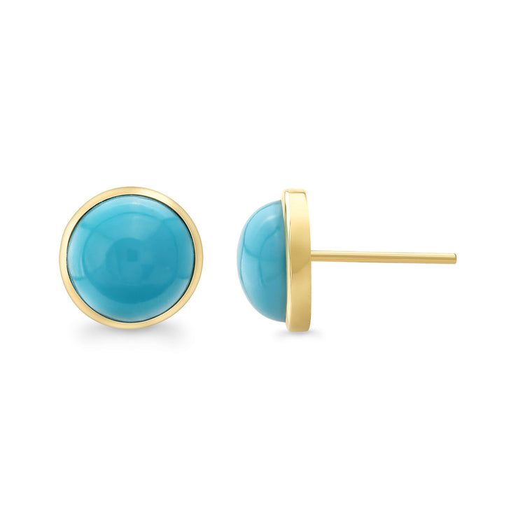 Blue Moon Stud Earrings