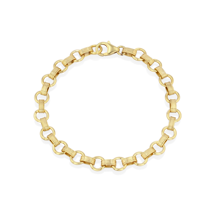 Gold Plated Taylor Chain Bracelet