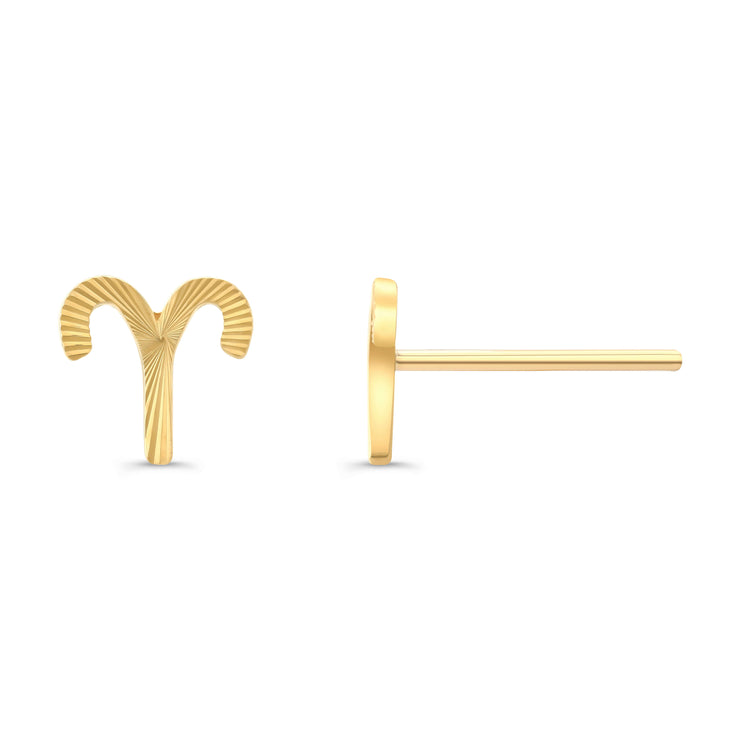 Zodiac Stud Earrings