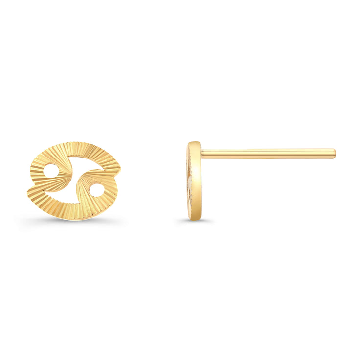 Zodiac Stud Earrings