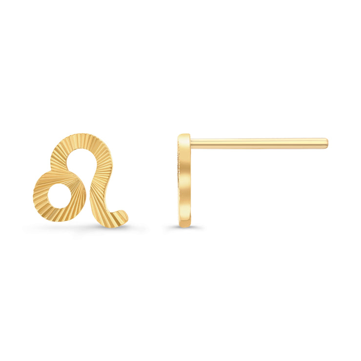 Zodiac Stud Earrings