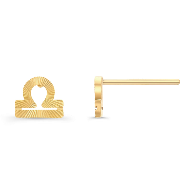Zodiac Stud Earrings