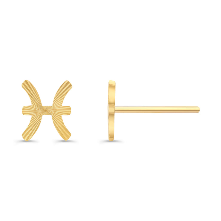 Zodiac Stud Earrings