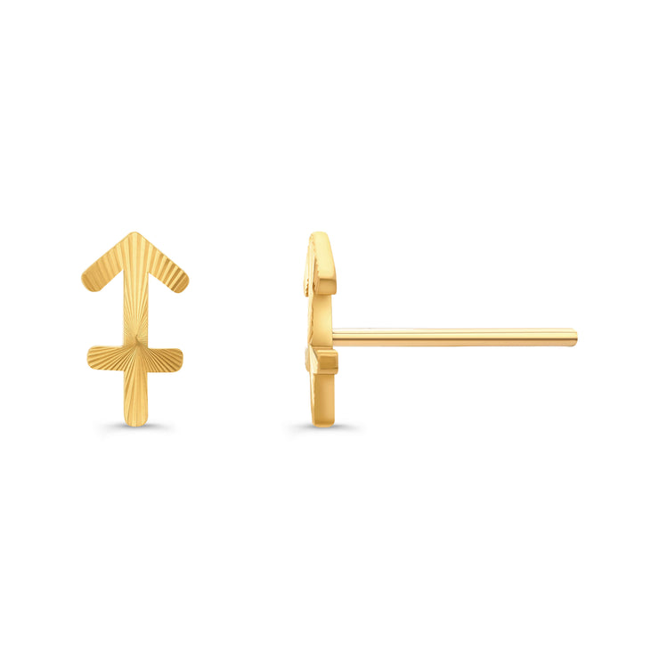 Zodiac Stud Earrings