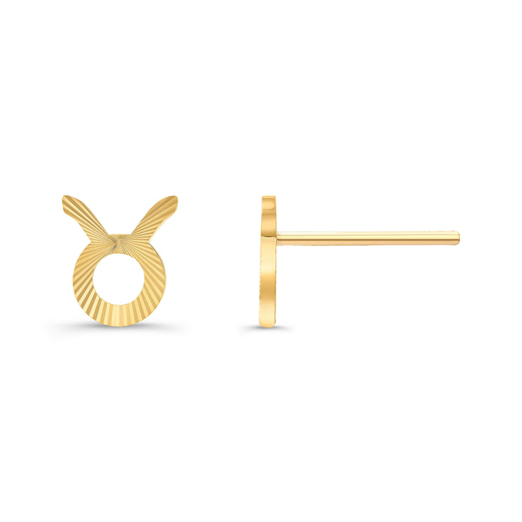 Zodiac Stud Earrings