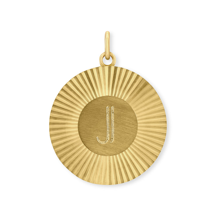 Handcrafted 14k gold personalized engraved necklace